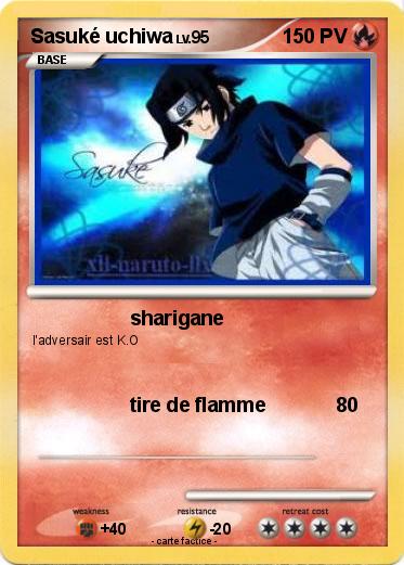 Pokemon Sasuké uchiwa