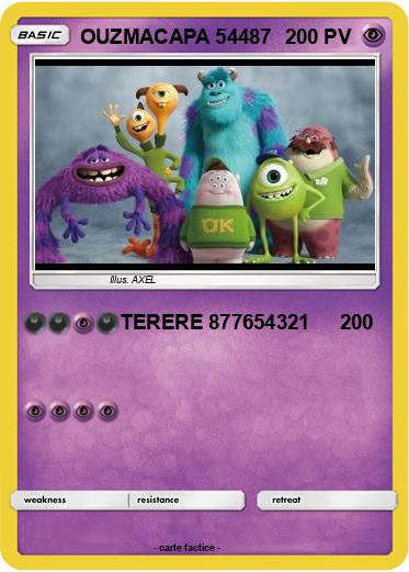 Pokemon OUZMACAPA 54487