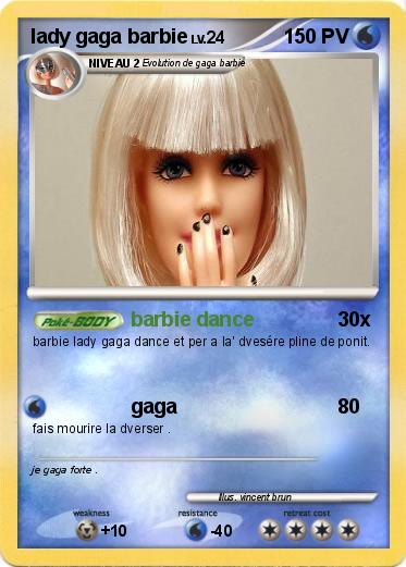 Pokemon lady gaga barbie