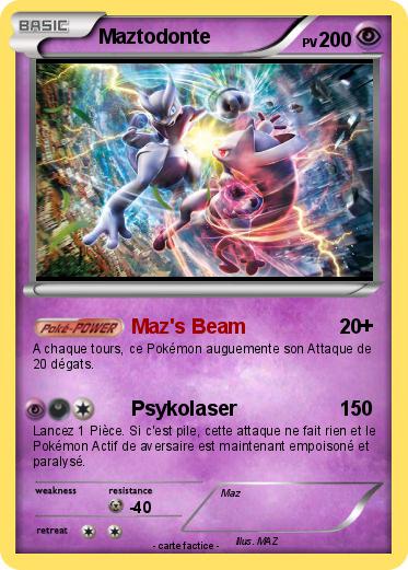 Pokemon Maztodonte