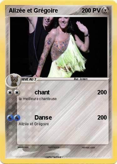 Pokemon Alizée et Grégoire