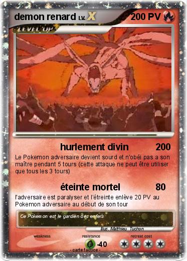 Pokemon demon renard