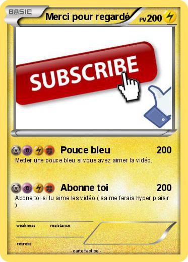 Pokemon Merci pour regardé