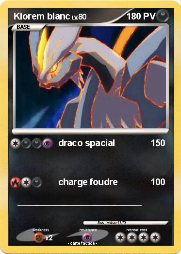Pokemon Kiorem blanc