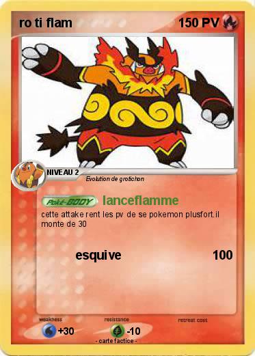 Pokemon ro ti flam