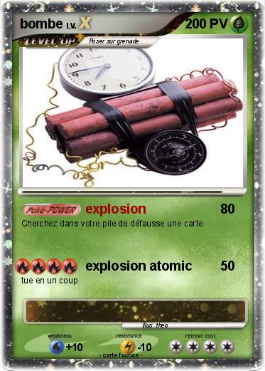 Pokemon bombe