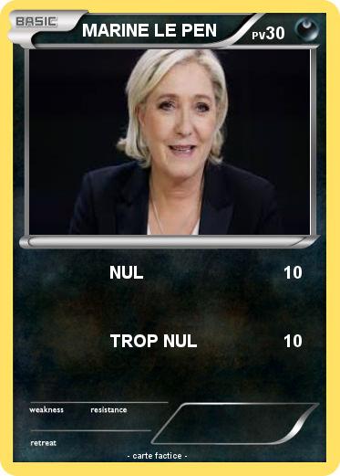 Pokemon MARINE LE PEN