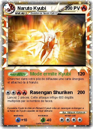 Pokemon Naruto Kyubi