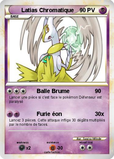 Pokemon Latias Chromatique
