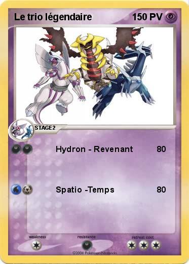 Pokemon Le trio légendaire