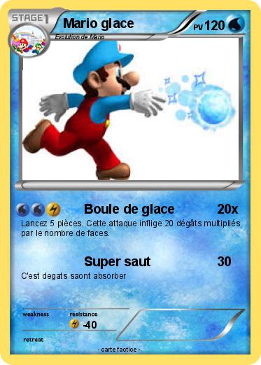 Pokemon Mario glace