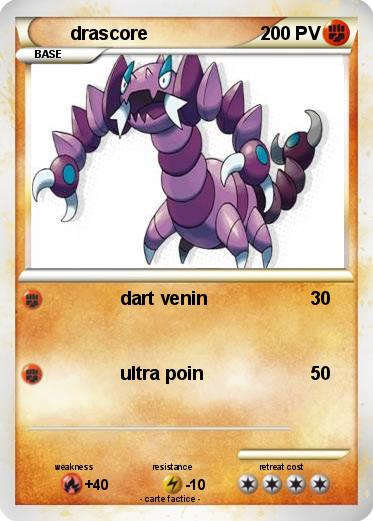 Pokemon drascore