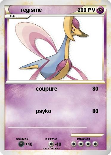 Pokemon regisme