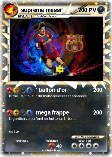 Pokemon supreme messi