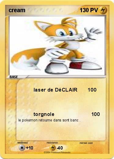 Pokemon cream