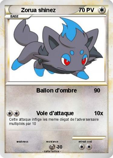 Pokemon Zorua shinez