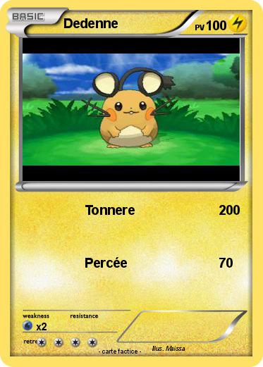 Pokemon Dedenne