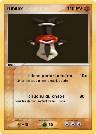 Pokemon rubilax