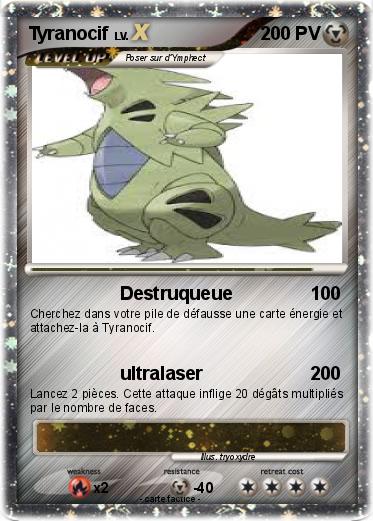 Pokemon Tyranocif