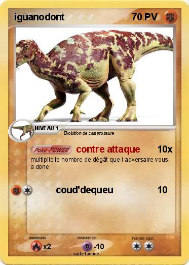 Pokemon iguanodont