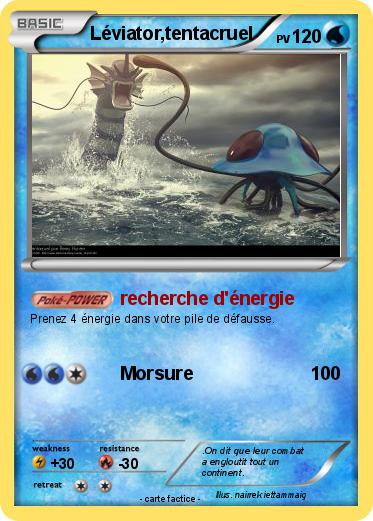 Pokemon Léviator,tentacruel