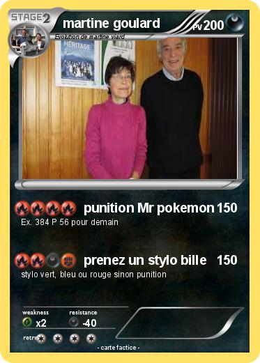 Pokemon martine goulard