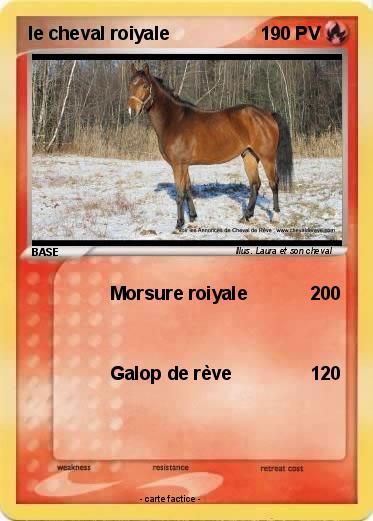 Pokemon le cheval roiyale
