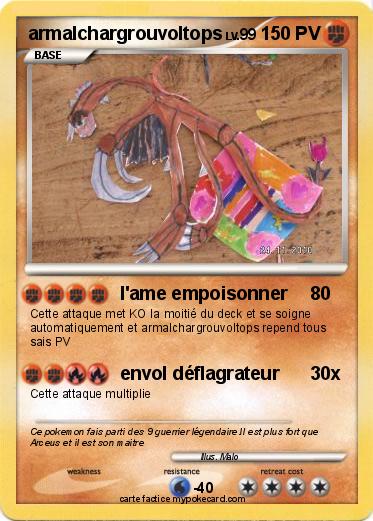 Pokemon armalchargrouvoltops