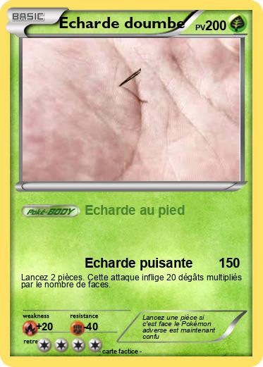 Pokemon Echarde doumbe
