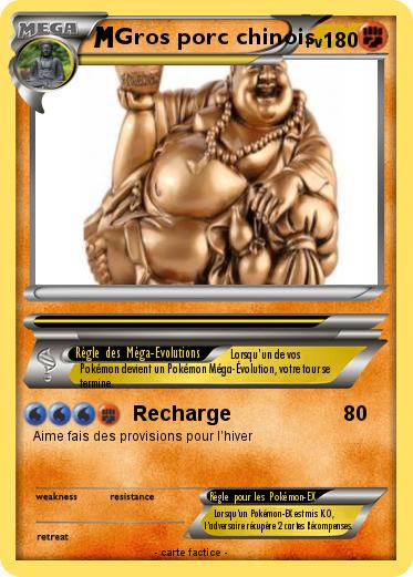 Pokemon Gros porc chinois