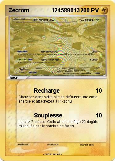 Pokemon Zecrom              124589613