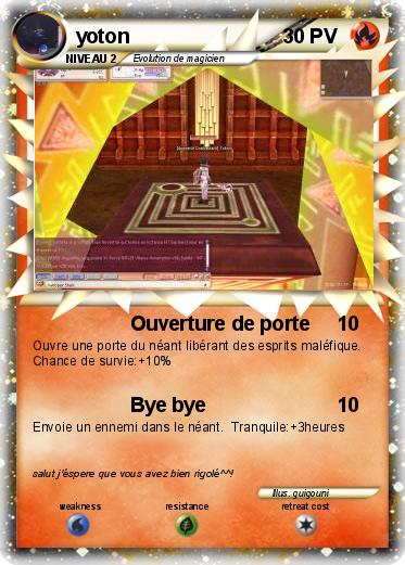 Pokemon yoton