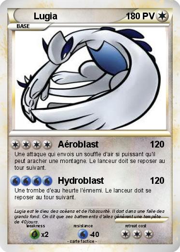 Pokemon Lugia