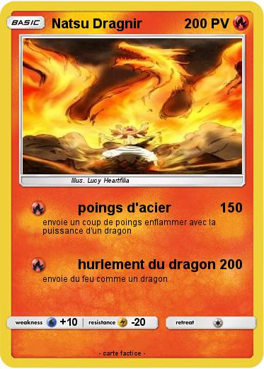 Pokemon Natsu Dragnir