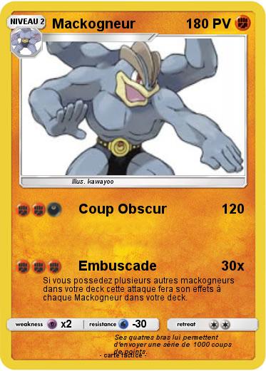 Pokemon Mackogneur
