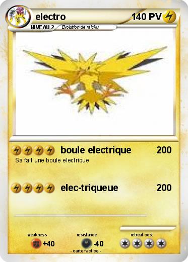 Pokemon electro