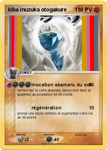 Pokemon kiba inuzuka otogakure