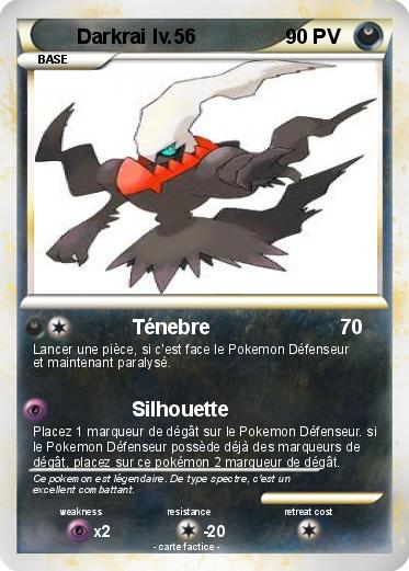 Pokemon Darkrai lv.56
