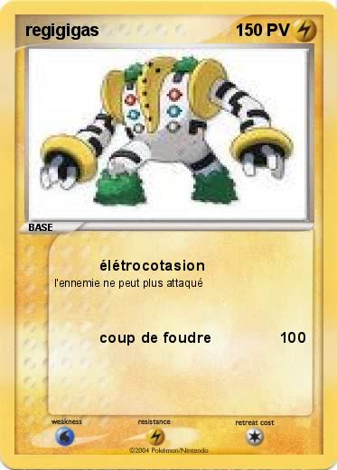 Pokemon regigigas