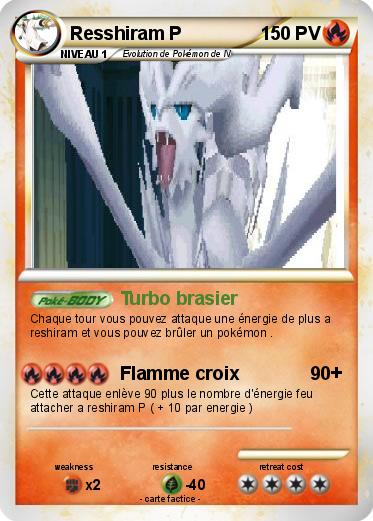Pokemon Resshiram P