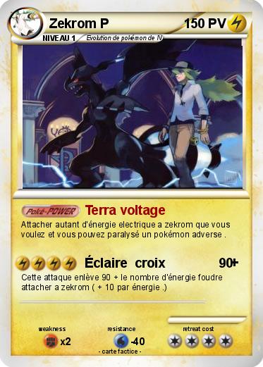 Pokemon Zekrom P