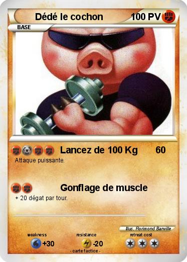 Pokemon Dédé le cochon