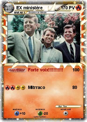 Pokemon EX ministère