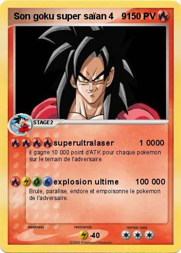 Pokemon Son goku super saïan 4   9