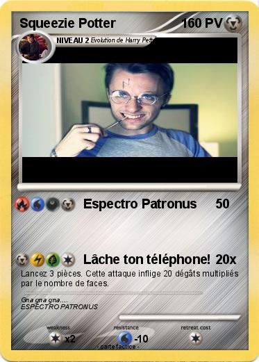 Pokemon Squeezie Potter