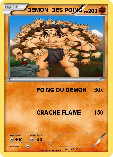 Pokemon DEMON  DES POING