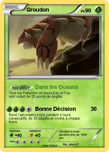 Pokemon Groudon