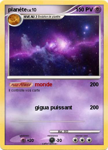 Pokemon planète