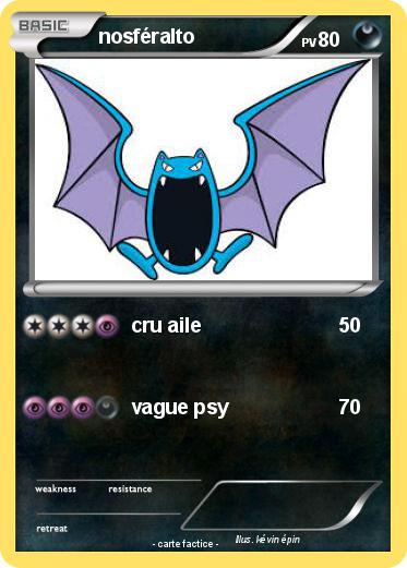 Pokemon nosféralto