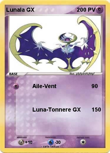 Pokemon Lunala GX